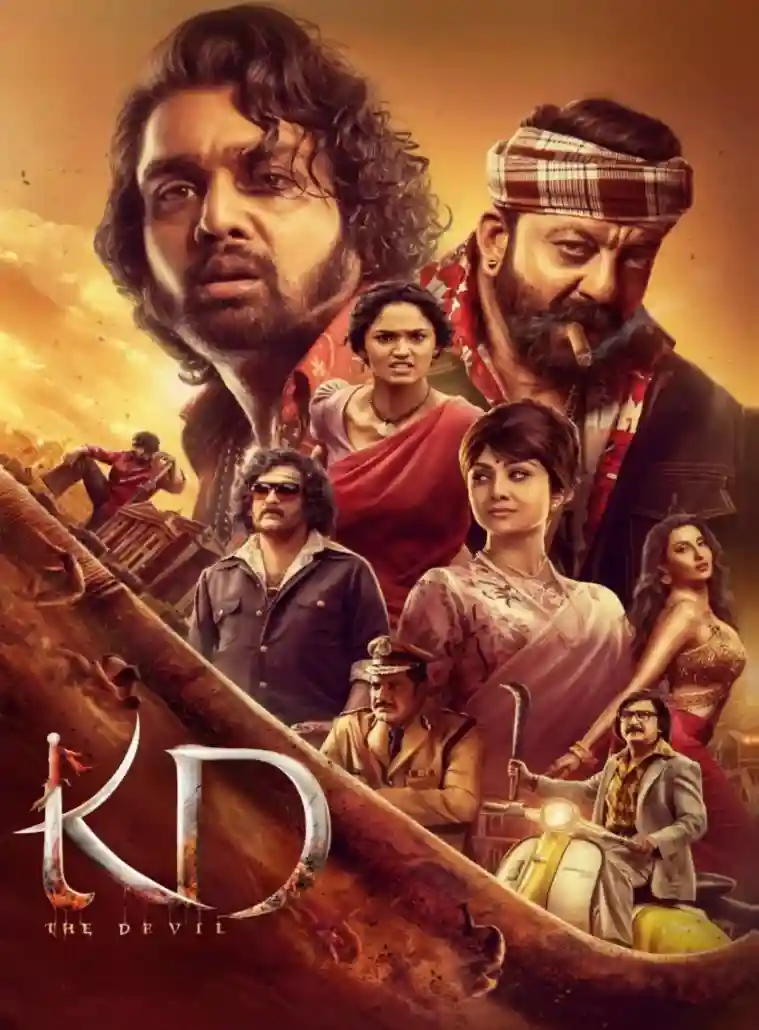 Free Filmyzilla KD – The Devil (2026) (Hindi HQ + Kannada) Dual Audio UnCut South Movie HD ESub